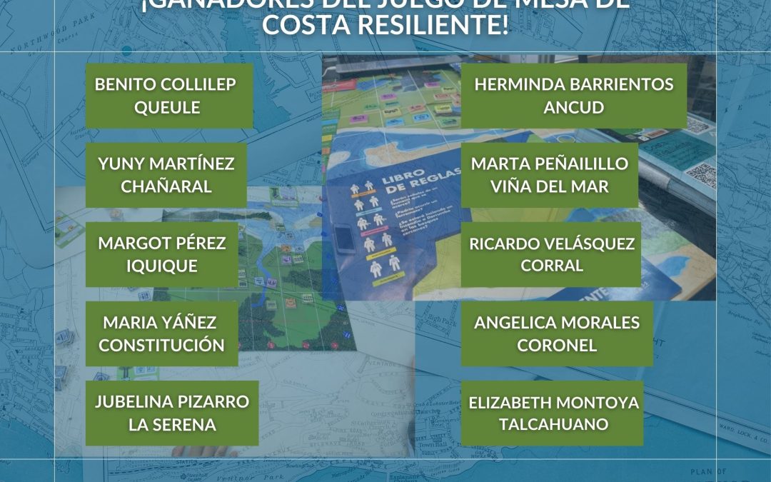 Anunciamos a los ganadores del juego de mesa de Costa Resiliente